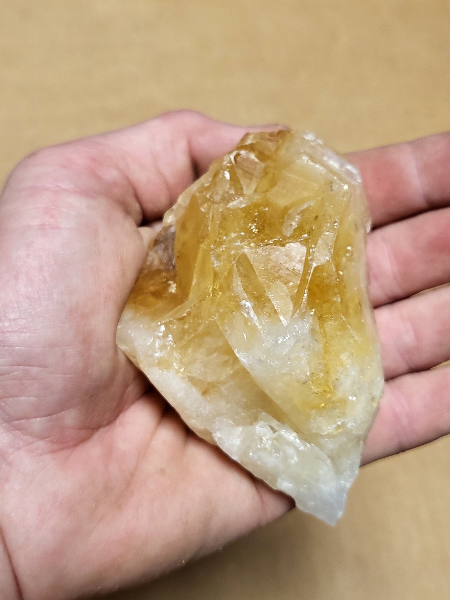 Citrine Quartz Points