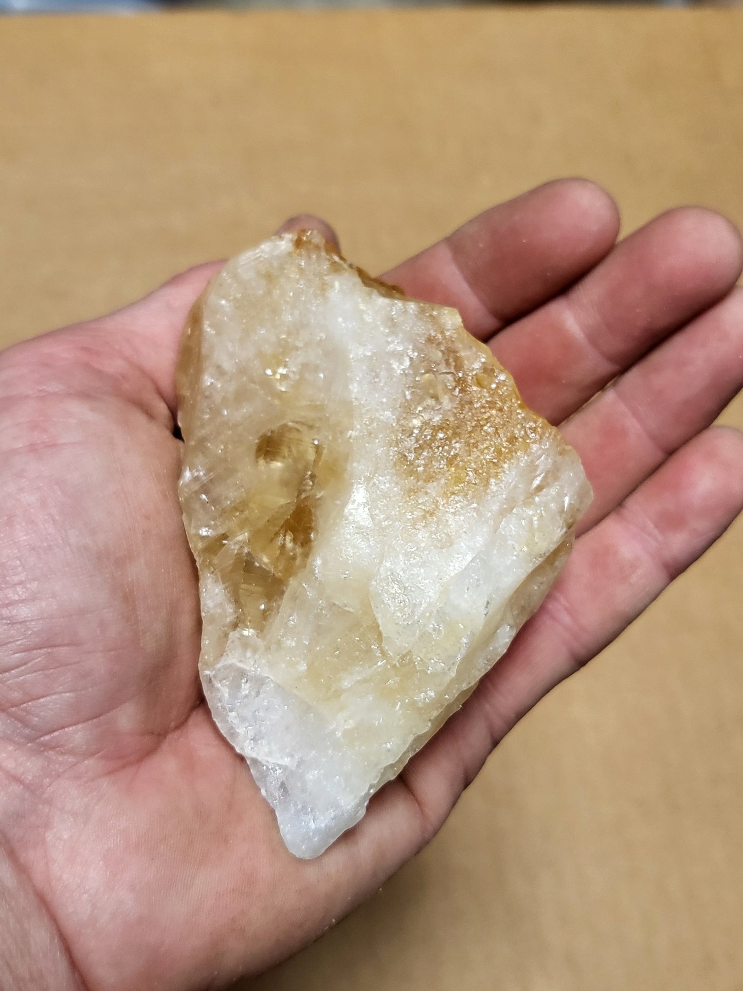 Citrine Quartz Points