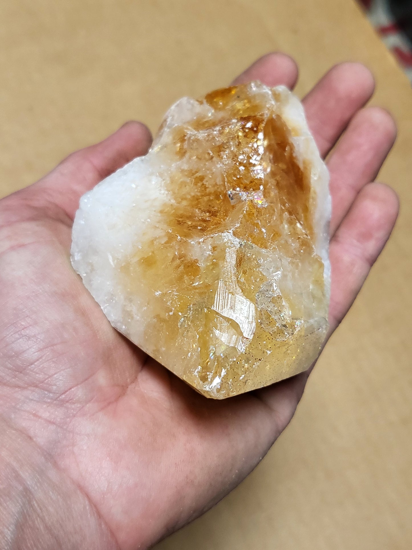 Citrine Quartz Points