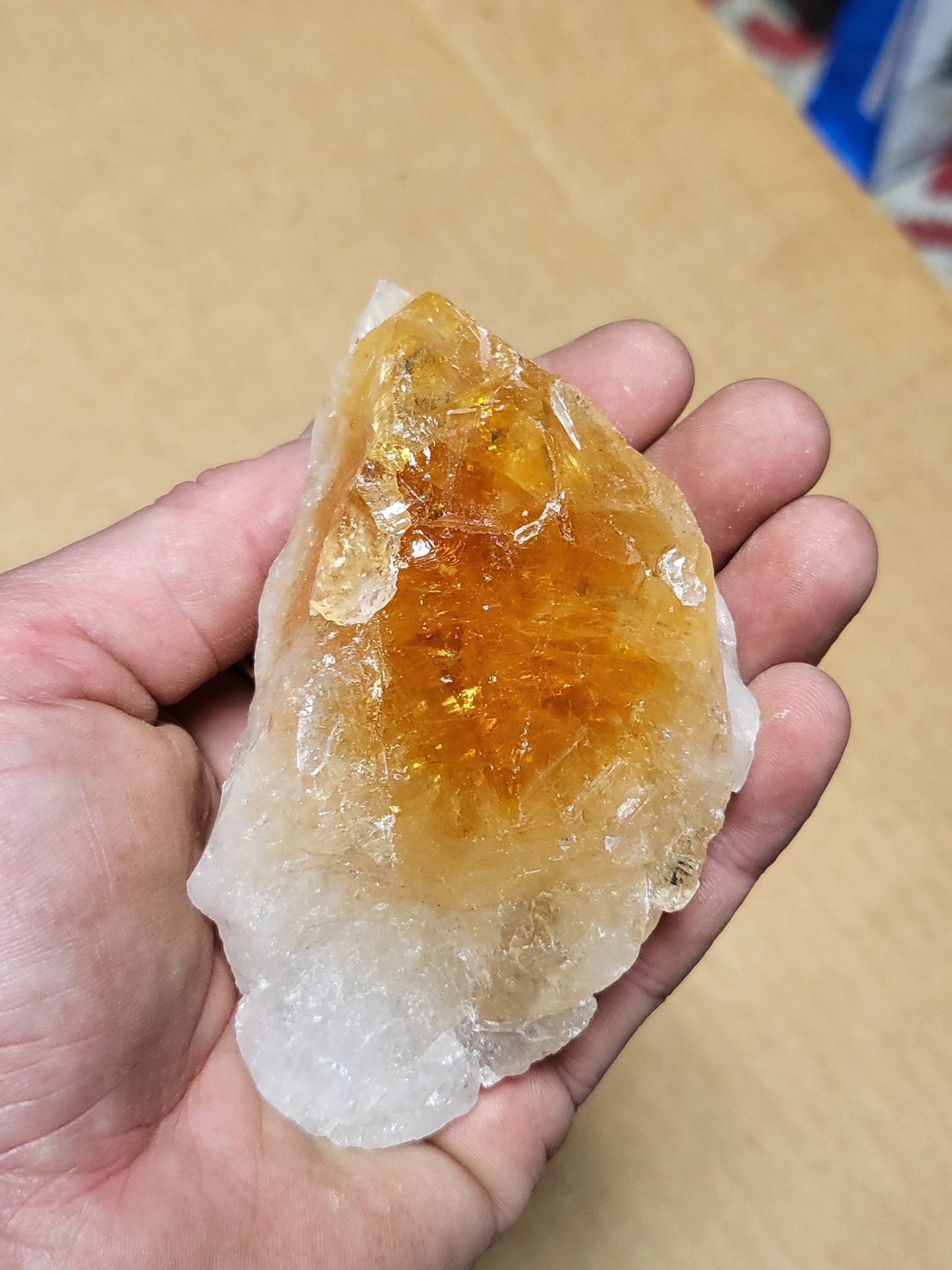Citrine Quartz Points