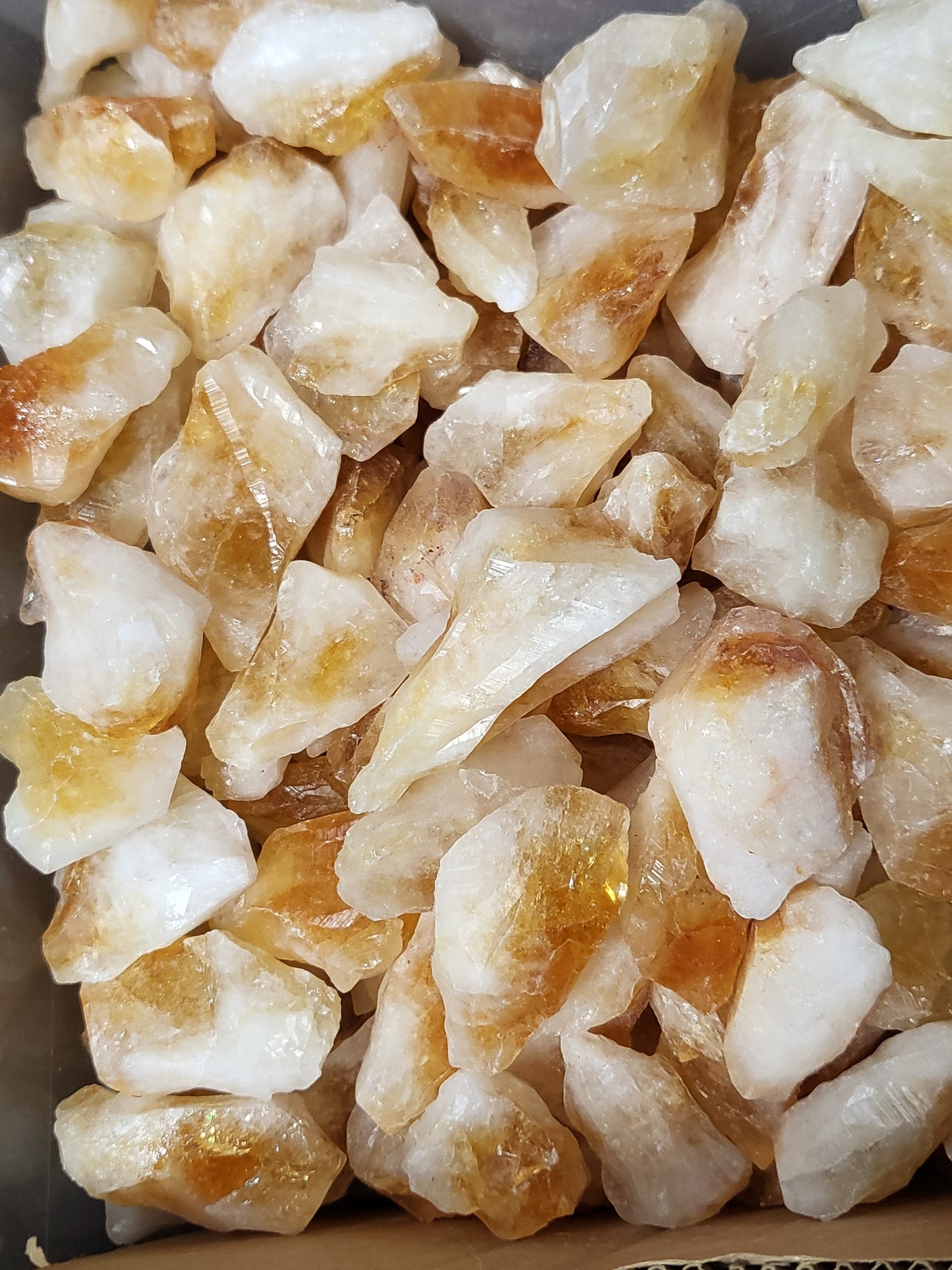 Citrine Quartz Points