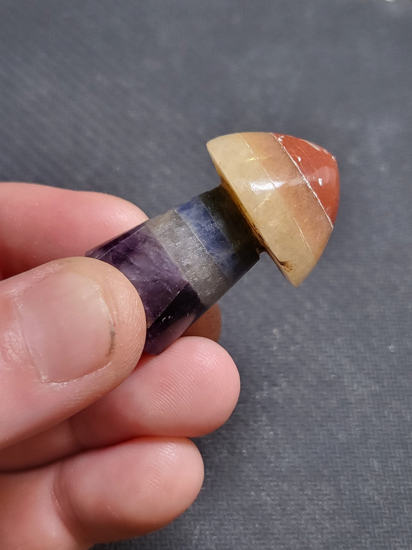 Mushroom-bonded chakra