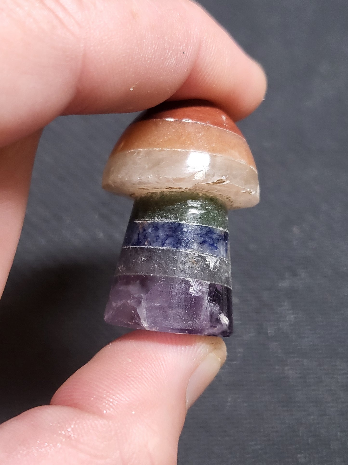 Mushroom-bonded chakra