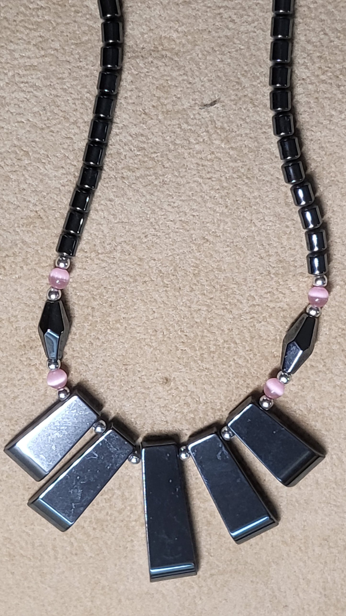Hematite Gemstone Necklace