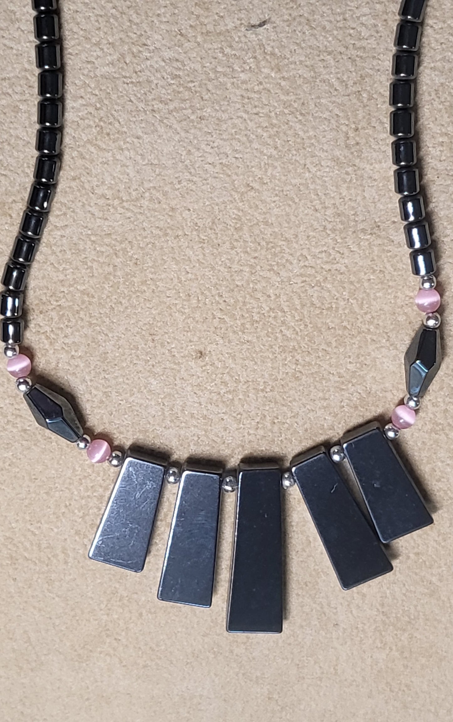 Hematite Gemstone Necklace