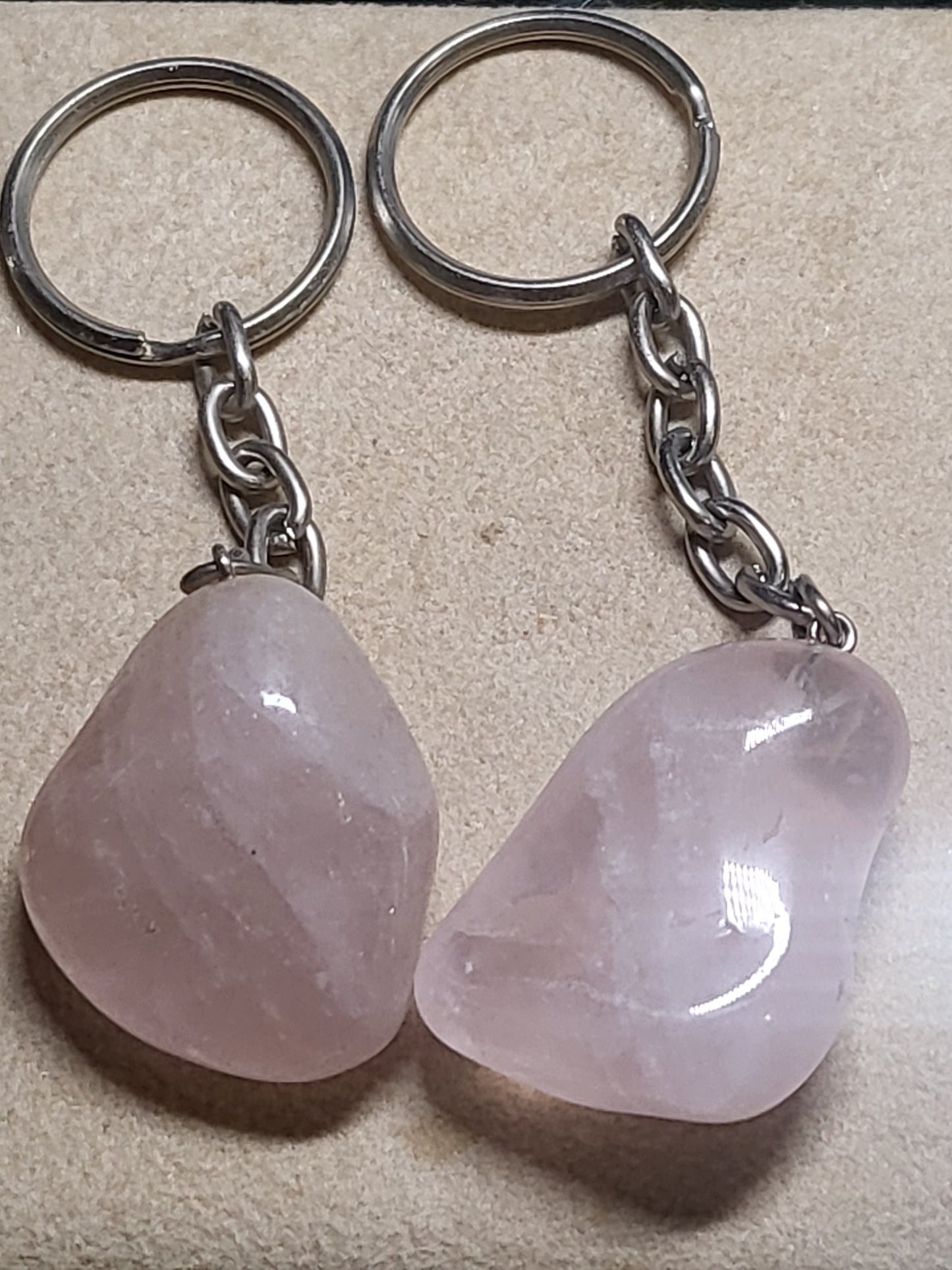Key Chain - Clear Quartz
